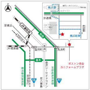 ボストン商会地図